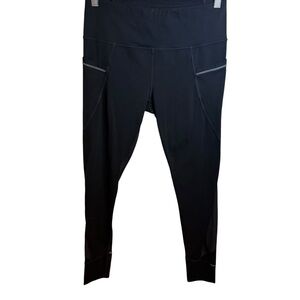 Athleta | Relay Leggings in Black with Pockets | Sz M